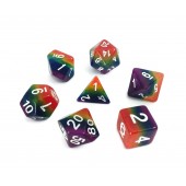 Rainbow dice set 